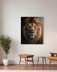 Serious Lion Face