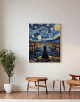 Starry Night Cat