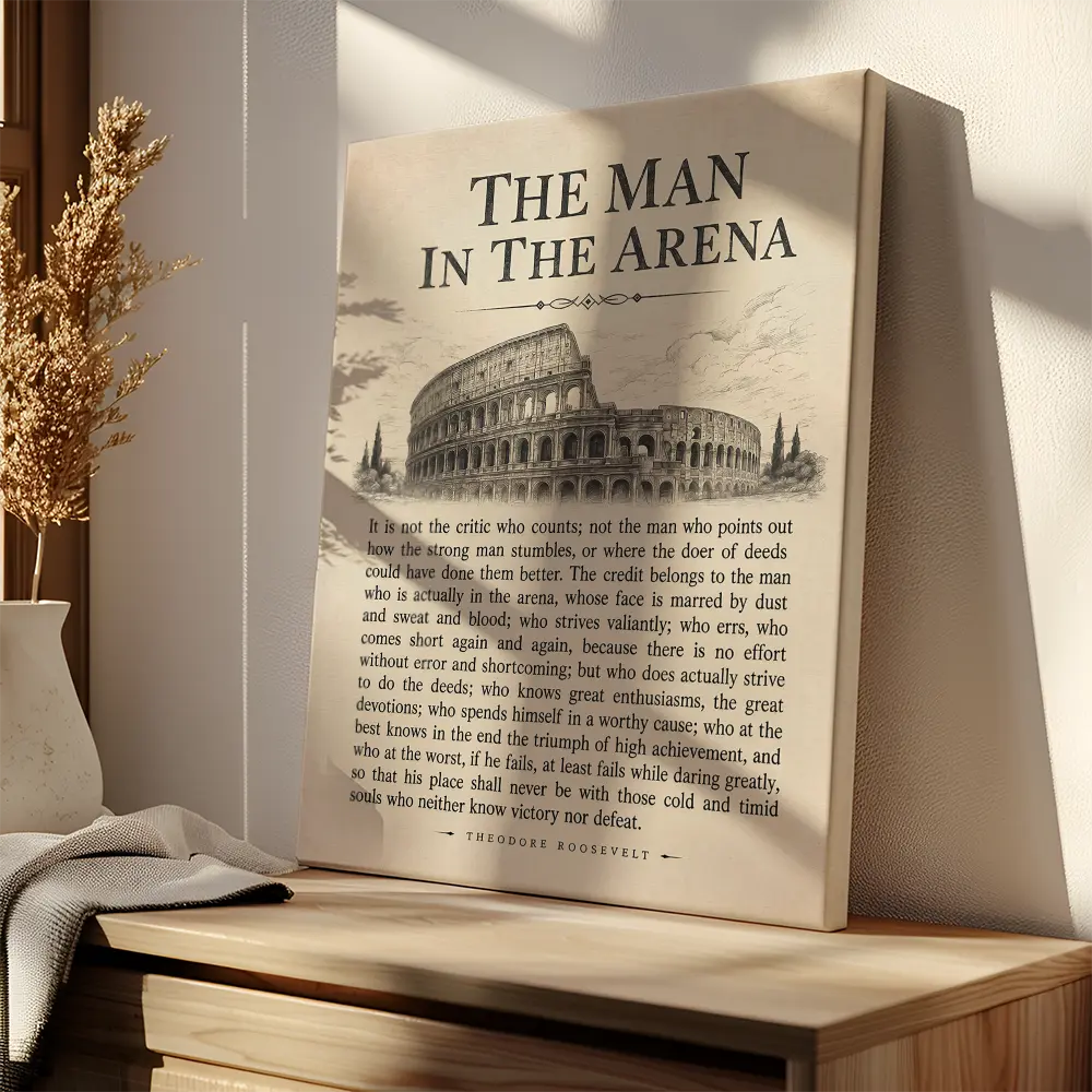 The Man In The Arena