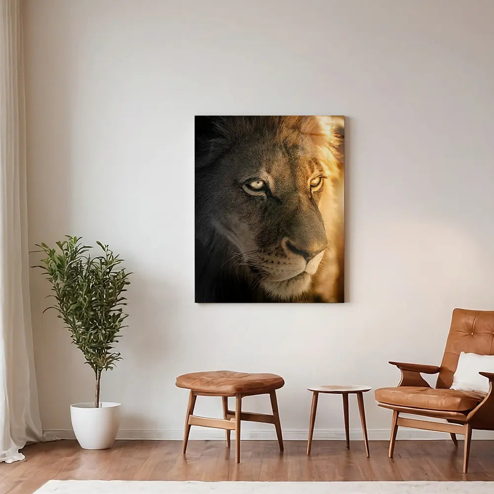 Golden Hour Lion