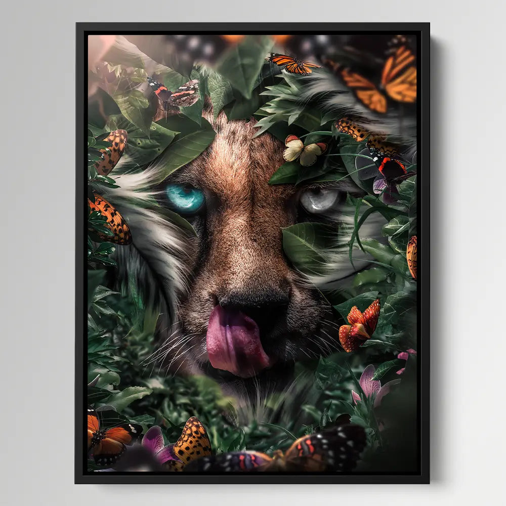 Floral Cheetah