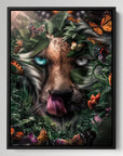 Floral Cheetah