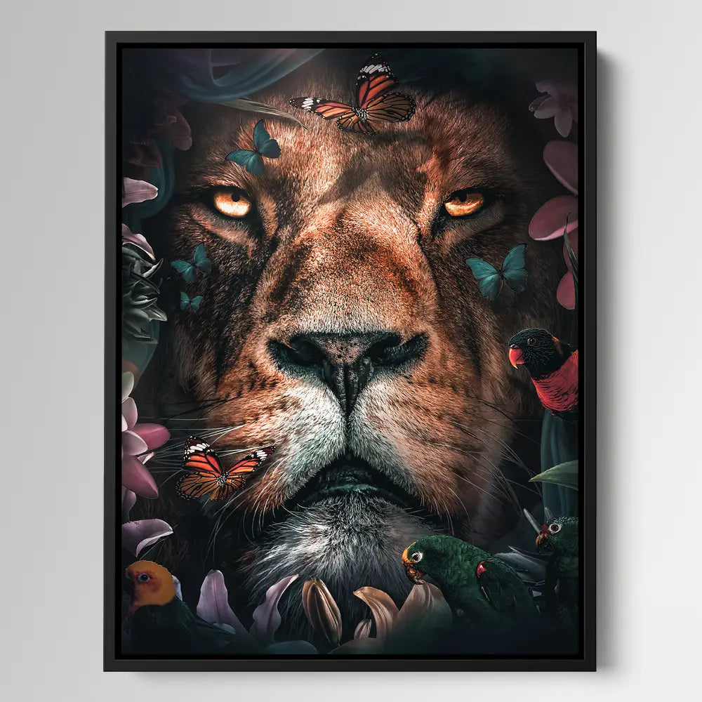 Floral Lion
