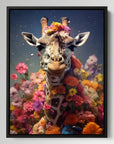 Floral Giraffe