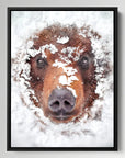 Hiding Bear