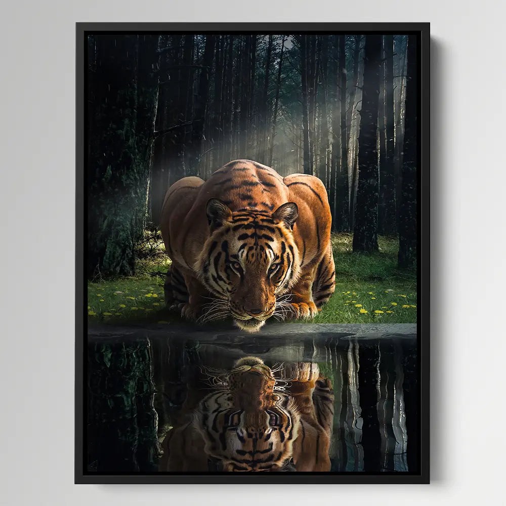 Tiger in The Woods