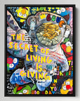 Astronaut Money Pop Art
