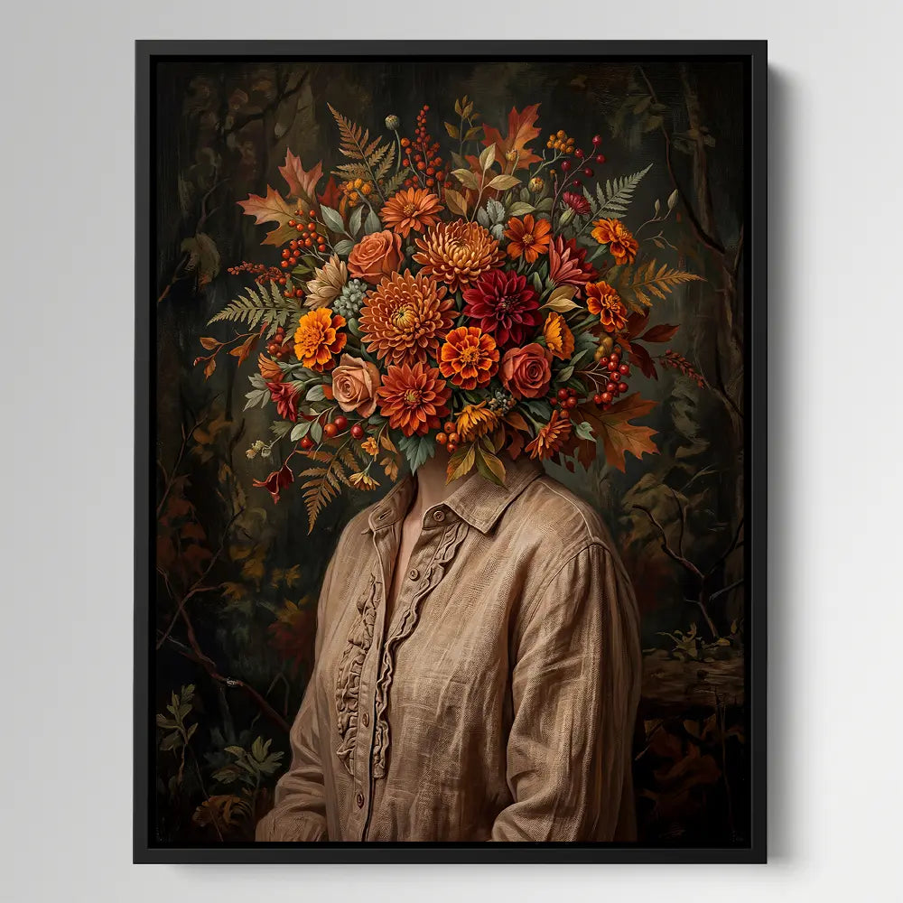 Autumn Floral Portrait