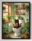 Black Cat Toilet Book