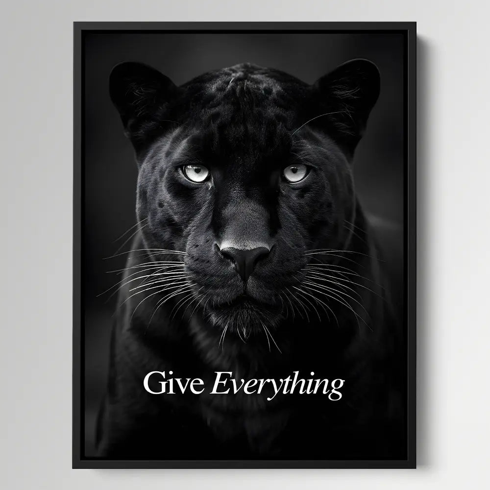 Black Leopard Give Everything