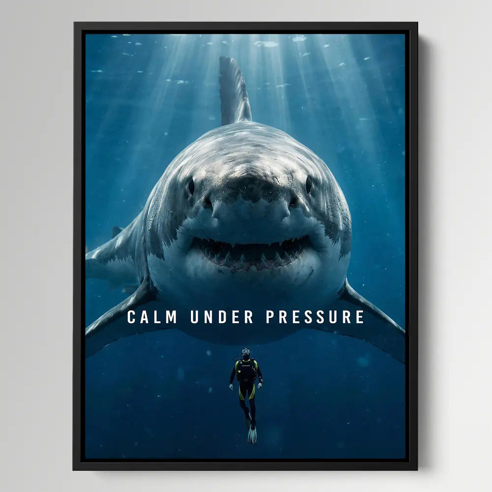 Calm Under Pressure Shark