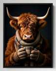 Cozy Highland Cow