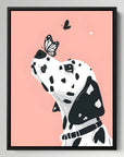 Dalmatian Butterfly
