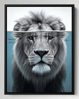Diving Lion