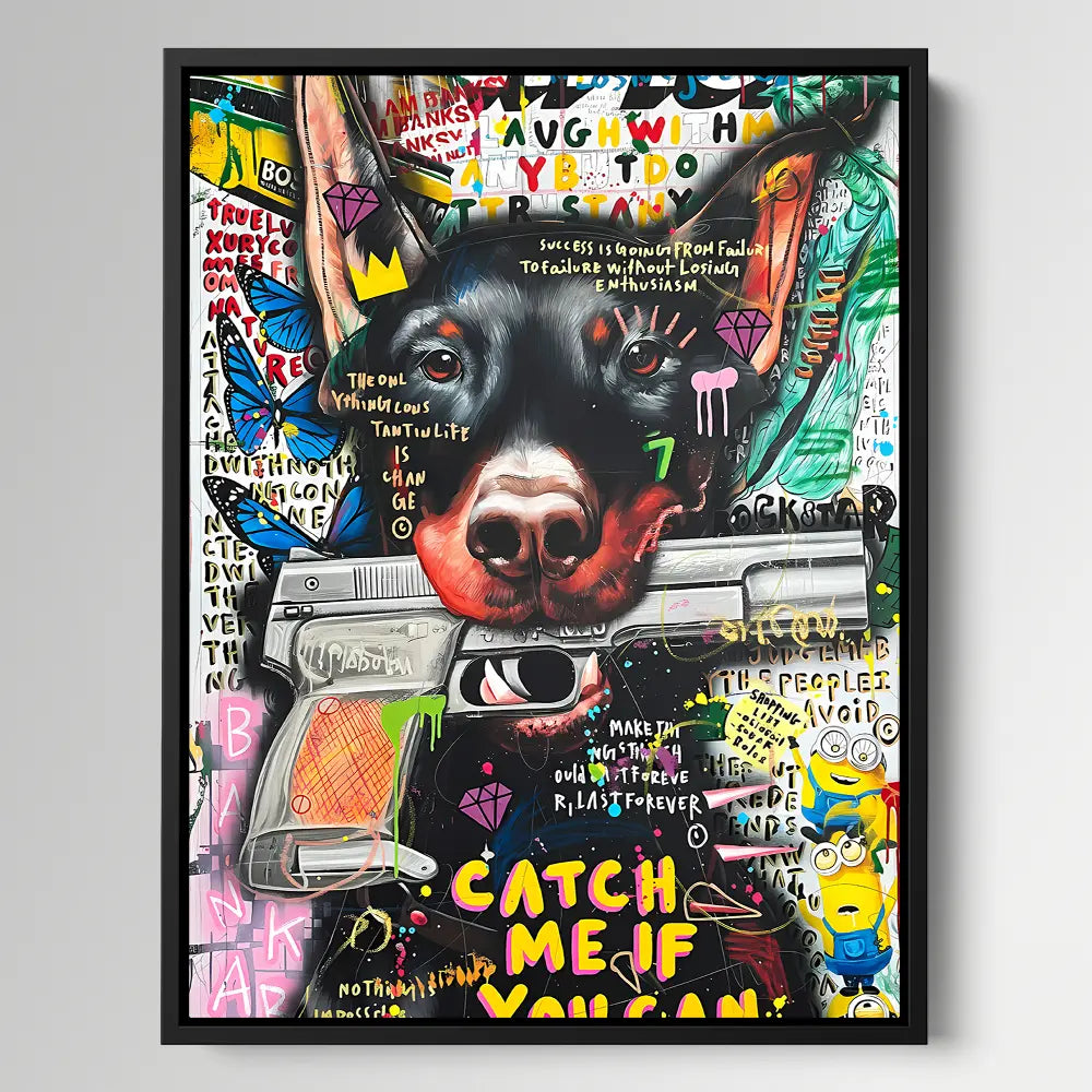 Dobberman Pop Art