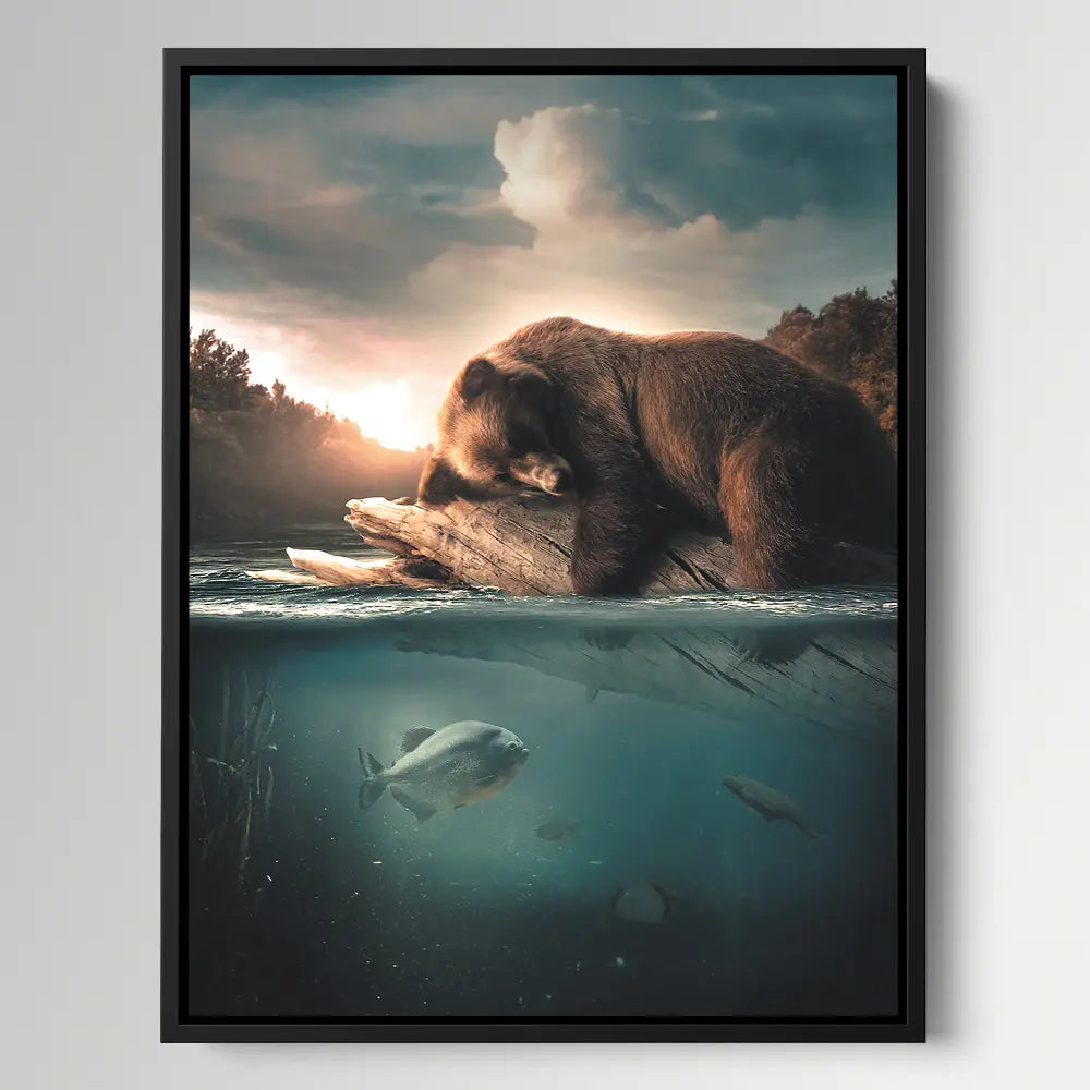 Floating Bear
