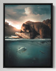 Floating Bear