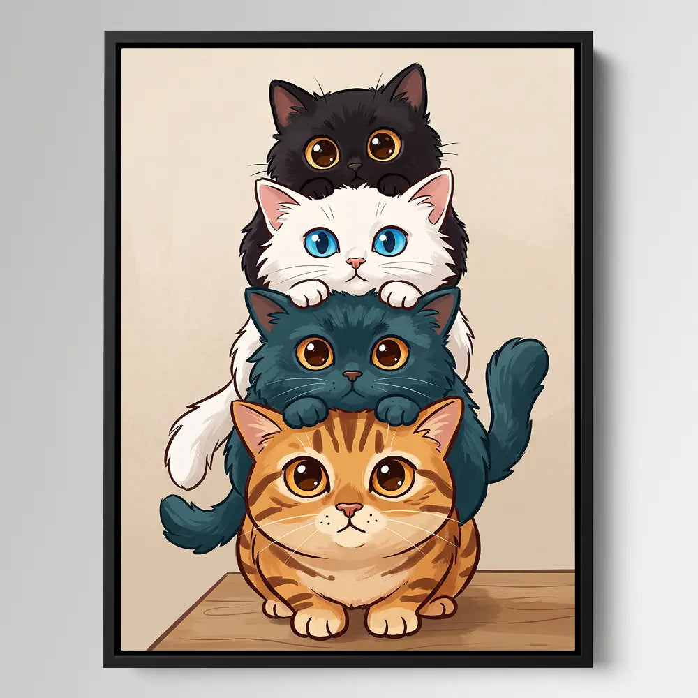 Four Cute Cats