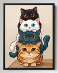 Four Cute Cats