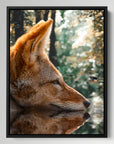 Fox Butterfly Reflection