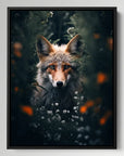 Fox Hiding Forest