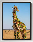 Giraffe Safari Flowers