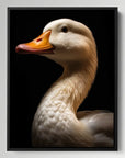 Goose Black Portrait