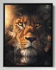 Hiding Lion