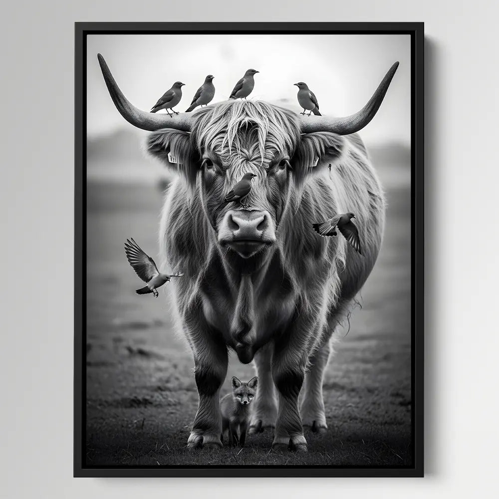 Highland Cow Fox