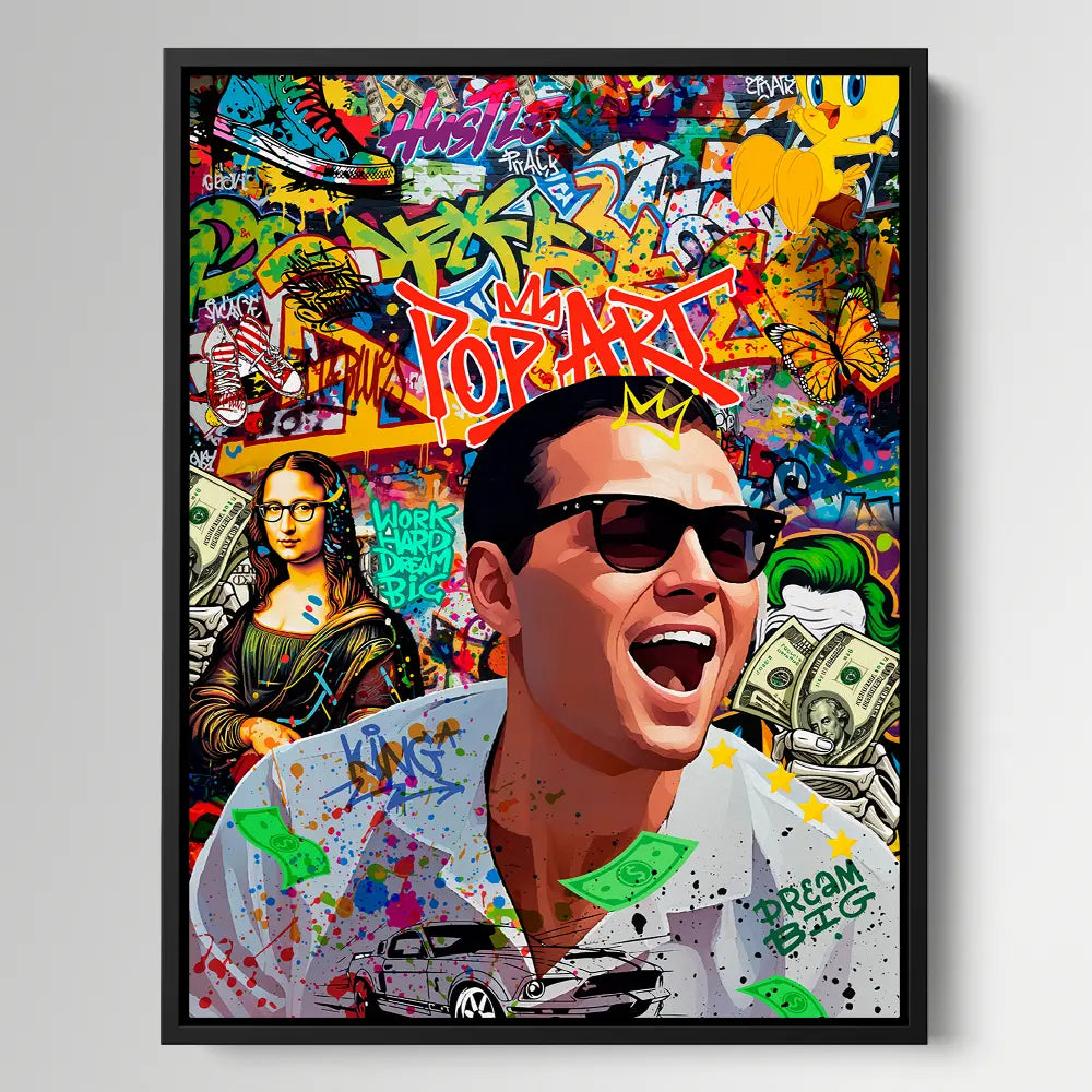 Leonardo DiCaprio Pop Art