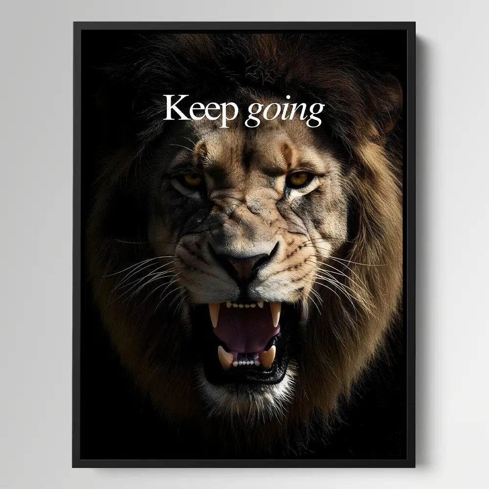 Lion Keep Going
