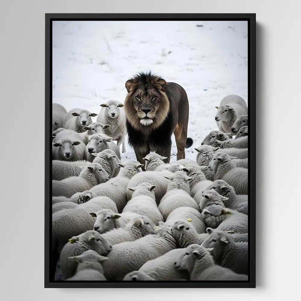 Lion Meets Sheep