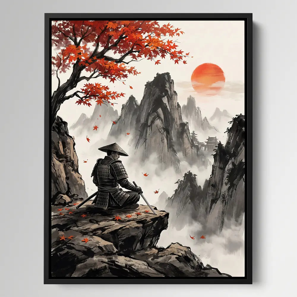Samurai Sunset Meditation