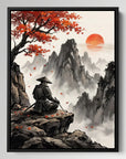 Samurai Sunset Meditation