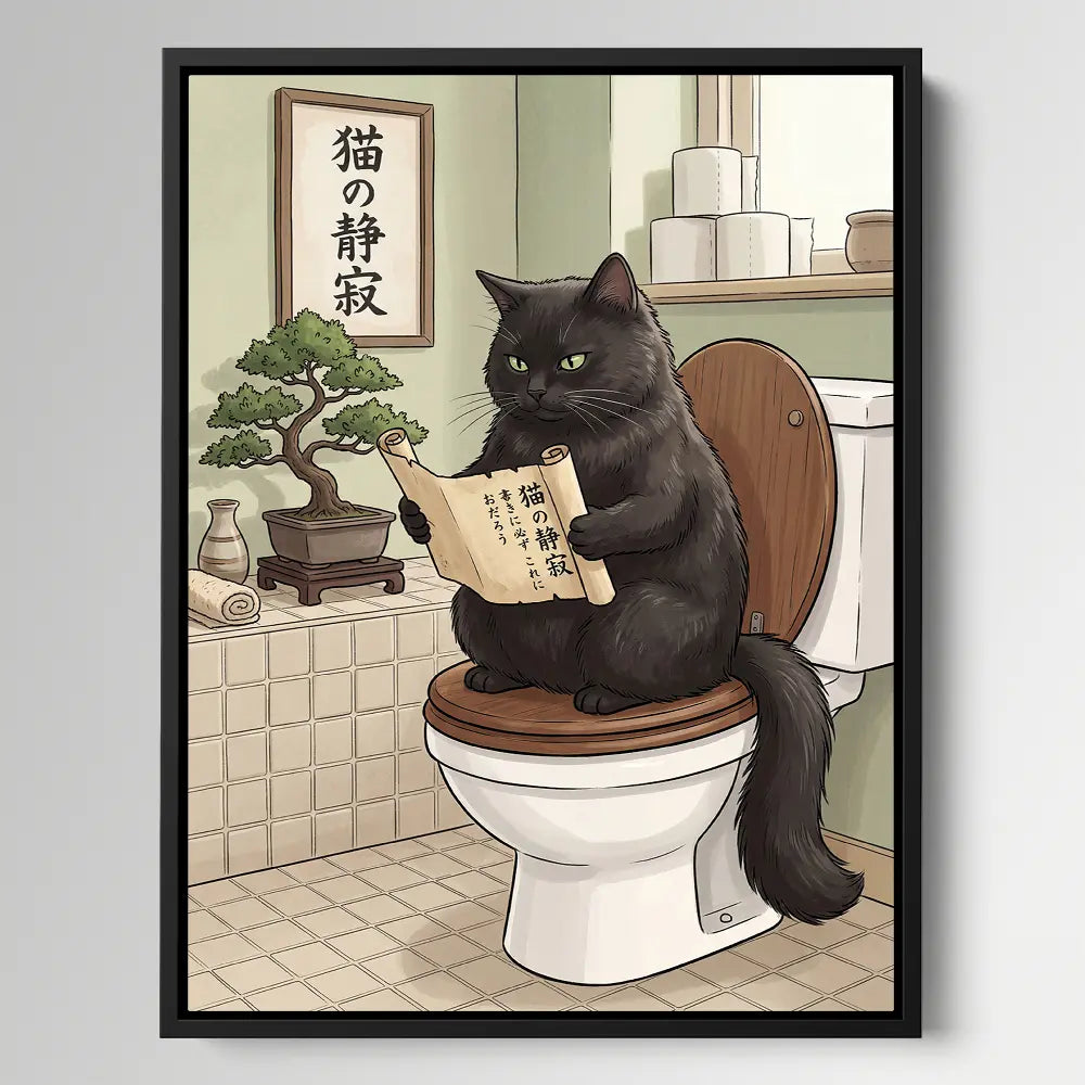 Scroll Cat Toilet