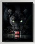 Black Panther Drinking