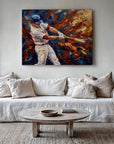 Baseball Player Painting
