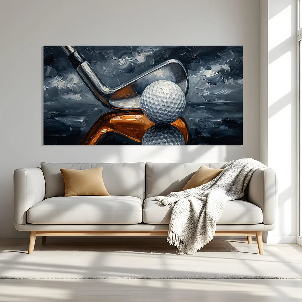 Reflected Golf Ball