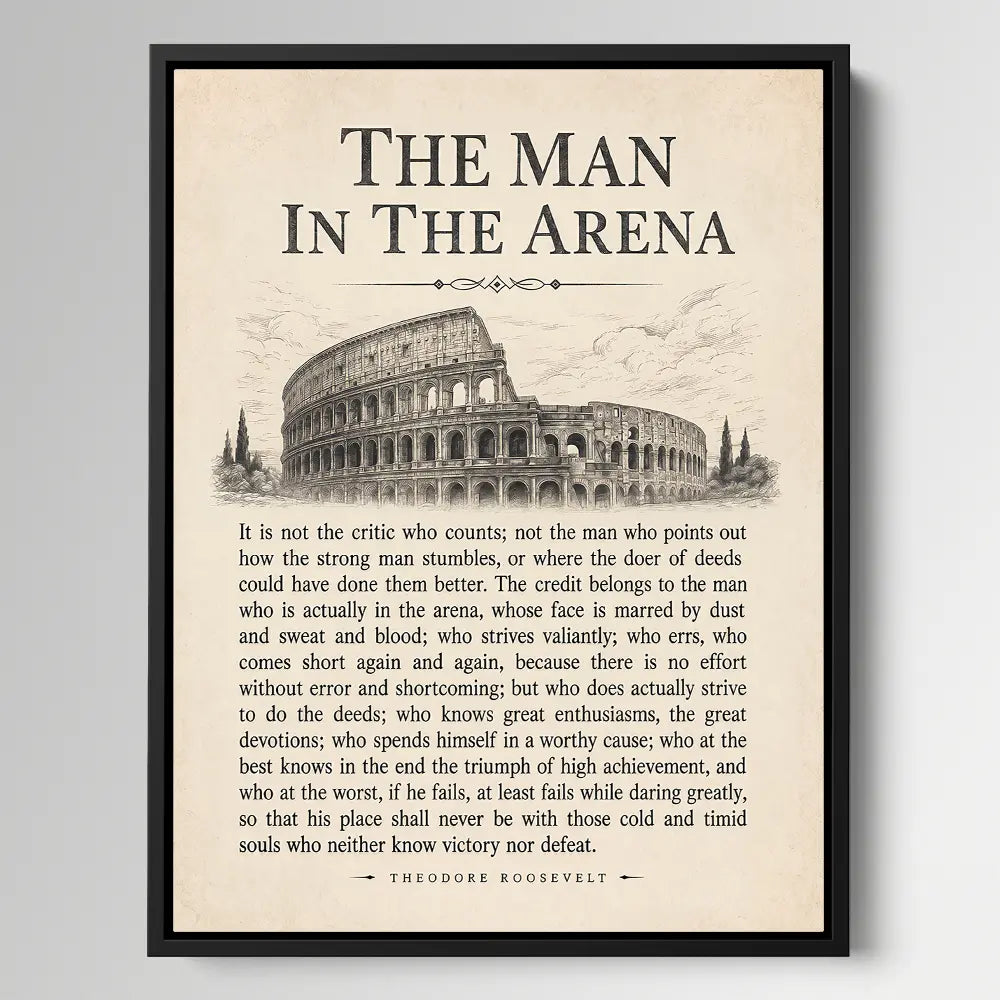 The Man In The Arena